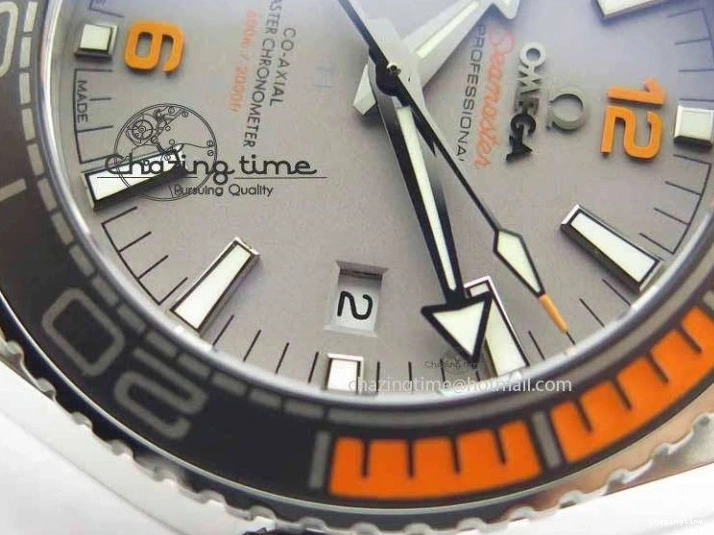 0505 UrbanStyle Planet Ocean 2016 43.5mm SS OM 1:1 Best Edition Gray Dial On Black Nylon Strap A 8168